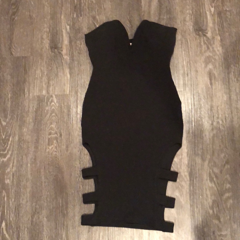 Sexy black dress